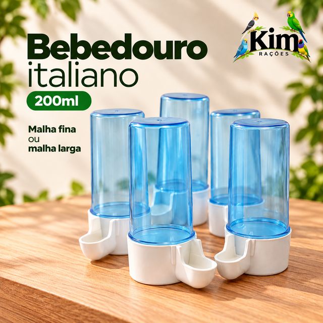 Bebedouro italiano para aves