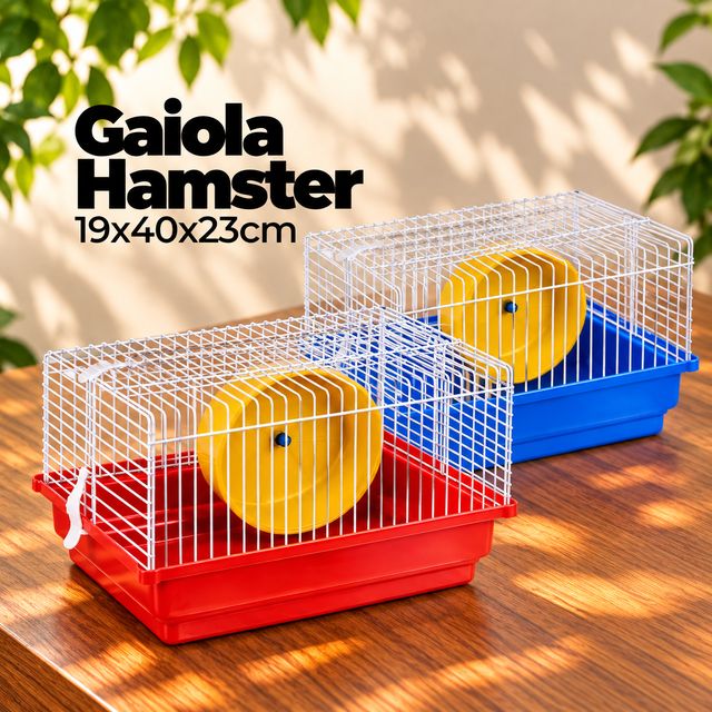 Gaiola para hamster 19 x 40 x 23 cm